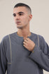Long sleeves round neck cotton Milton sweater
